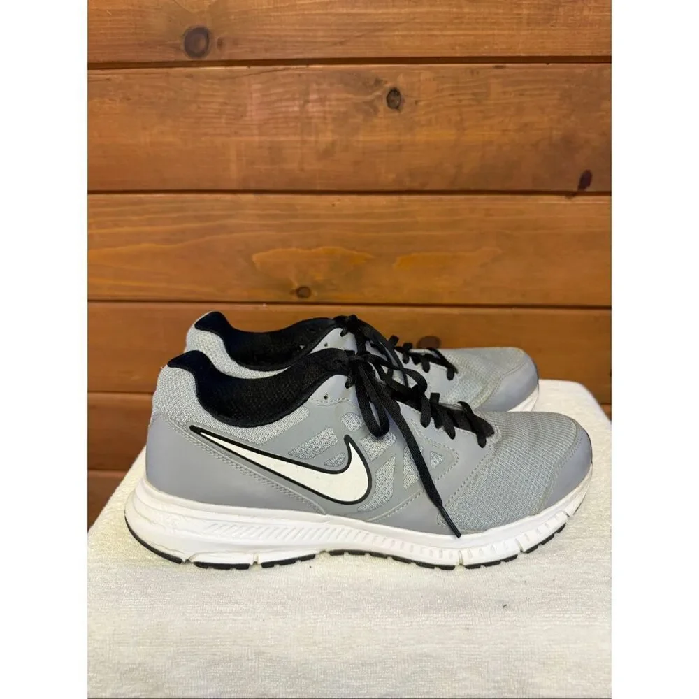 Nike Downshifter 6 men's running shoe in grey/black Sz 10 684652-026